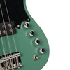 Cort GB Short Scale Bass Guitar w/ Gig-Bag - Forest Green (GBSHORTSCALEFGRB-U) | Musician Madness