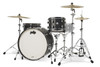 PDP Concept Classic Series 3-Piece Maple Shell Pack, 24" Bass Drum - Ebony w/Ebony Hoops (PDCC2613EE)