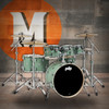 PDP Concept Series 7-Piece Maple Shell Pack - Satin Seafoam (PDCM2217SF) | Musician Madness
