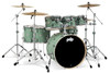 PDP Concept Series 7-Piece Maple Shell Pack - Satin Seafoam (PDCM2217SF) | Musician Madness