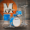 Slingerland 4Pc Studio King Kit, 12/14F/18K/5.5S, Lunar Blue (SDKTSKK18N04AZLBL) | Musician Madness