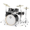 Dixon Spark Birch 5pc Satin Black Shell Pack (PODSPB522SB)