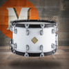 Dixon Classic Maple 8x14 White Wenge Wood Hoops (SCL814SSW) | Musician Madness