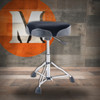 Dixon K Series Hydraulic Wide Moto Drum Throne Black (PSN14HM) | Musician Madness
