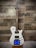 Cort MBM-2 Manson Electric Guitar w/ Kaoss Pad and Sustainiac Electric Guitar w/ Hard Case - White Sparkle | Musician Madness