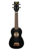 Kohala Soprano Tiki Series Ukulele Black (KT-SBK)