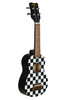 Kohala Soprano Tiki Series Ukulele Checkerboard (KT-SCB)