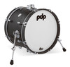 PDP Concept Maple Classic 14x24 inch Kick Drum - Ebony with Ebony Hoops - Open Box | Musician Madness