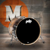 PDP Concept Maple Bass Drum  18x24 Natural to Charcoal Fade - Open Box | Musician Madness