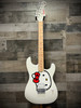 Fender Squier x Hello Kitty Stratocaster Electric Guitar - White | Musician Madness