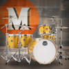 Mapex Mars Birch 5 Piece Crossover Shell Pack - Sunflower Sparkle (MA528SFYD) | Musician Madness