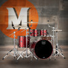 Mapex Saturn Evolution Classic 4 Piece Shell Pack Without Snare - Tuscan Red (SE529XEBBPA) | Musician Madness