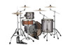 Mapex Saturn Evolution Hybrid Organic Rock 3 Piece Shell Pack Without Snare - Gun Metal Grey (SE426XHBPG) | Musician Madness