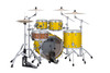 Mapex Saturn Evolution Classic 4 Piece Shell Pack Without Snare - Tuscan Yellow (SE529XEMPM)