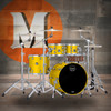 Mapex Saturn Evolution Classic 4 Piece Shell Pack Without Snare - Tuscan Yellow (SE529XEMPM)