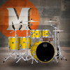 Mapex Saturn Evolution Workhorse 5 Piece Shell Pack Without Snare - Tuscan Yellow (SE628XBPM)