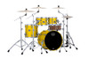 Mapex Saturn Evolution Fusion 4 Piece Shell Pack Without Snare - Tuscan Yellow (SE504XBPM)