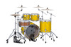Mapex Saturn Evolution Rock 4 Piece Shell Pack Without Snare - Tuscan Yellow (SE529XBPM)