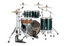 Mapex Saturn Evolution Rock 4 Piece Shell Pack Without Snare - Brunswick Green  (SE529XMPQ)