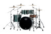 Mapex Saturn Evolution Classic 4 Piece Shell Pack Without Snare - Brunswick Green (SE529XEMPQ)
