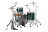 Mapex Saturn Evolution Hybrid Powerhouse Rock 3 Piece Shell Pack Without Snare Brunswick Green (SE446XHPQ) | Musician Madness