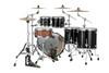 Mapex Saturn Evolution  Workhorse 5 Piece Shell Pack Without Snare - Piano Black (SE628XMPB) | Musician Madness