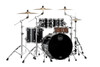 Mapex Saturn Evolution Classic 4 Piece Shell Pack Without Snare - Piano Black (SE529XEMPB) | Musician Madness