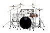 Mapex Saturn Evolution  Workhorse 5 Piece Shell Pack Without Snare - Polar White (SE628XBBPI) | Musician Madness