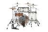 Mapex Saturn Evolution Rock 4 Piece Shell Pack Without Snare - Polar White (SE529XBBPI)