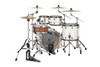 Mapex Saturn Evolution Classic 4 Piece Shell Pack Without Snare - Polar White (SE529XEBBPI)