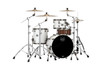 Mapex Saturn Evolution Hybrid Straight Ahead 3 Shell Pack Without Snare - Polar White (SE401XHBPI) | Musician Madness
