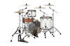 Mapex Saturn Evolution Hybrid Organic Rock 3 Piece Shell Pack Without Snare - Polar White (SE426XHBPI) | Musician Madness