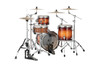 Mapex Saturn Evolution Hybrid Straight Ahead 3 Shell Pack Without Snare - Exotic Sunburst (SE401XHPO)