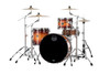 Mapex Saturn Evolution Hybrid Powerhouse Rock 3 Piece Shell Pack Without Snare - Exotic Sunburst (SE446XHPO) | Musician Madness