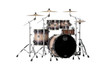 Mapex Saturn Evolution Rock 4 Piece Shell Pack Without Snare - Exotic Violet Burst (SE529XMBPZ)
