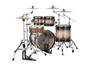 Mapex Saturn Evolution Rock 4 Piece Shell Pack Without Snare - Exotic Violet Burst (SE529XMBPZ)
