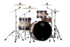 Mapex Saturn Evolution Hybrid Powerhouse Rock 3 Piece Shell Pack Without Snare - Exotic Violet Burst (SE446XHBPZ) | Musician Madness