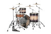 Mapex Saturn Evolution Hybrid Powerhouse Rock 3 Piece Shell Pack Without Snare - Exotic Violet Burst (SE446XHBPZ) | Musician Madness