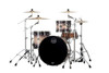 Mapex Saturn Evolution Hybrid Powerhouse Rock 3 Piece Shell Pack Without Snare - Exotic Violet Burst (SE446XHBPZ)