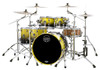 Mapex Saturn Studioease 5 Piece Shell Pack Without Snare - Sulphur Fade (SR628XUUJ) | Musician Madness