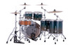 Mapex Saturn Evolution  Workhorse 5 Piece Shell Pack Without Snare - Exotic Aegean Fade (SE628XMOE)