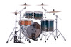 Mapex Saturn Evolution Classic 4 Piece Shell Pack Without Snare - Exotic Aegean Fade (SE529XEBOE)