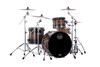 Mapex Saturn Evolution Hybrid Powerhouse Rock 3 Piece Shell Pack Without Snare - Exotic Night Forest Burst  (SE446XHBMZ) | Musician Madness