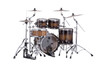 Mapex Saturn Evolution Fusion 4 Piece Shell Pack Without Snare - Exotic Night Forest Burst  (SE504XBBMZ) | Musician Madness