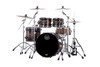 Mapex Saturn Evolution Classic 4 Piece Shell Pack Without Snare - Exotic Night Forest Burst  (SE529XEMBMZ) | Musician Madness