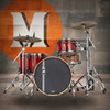 Mapex Black Panther Design Lab Cherry Bomb 4 Piece Shell Pack - Rose Burst  (BPDLNC528XBHW) | Musician Madness