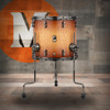 Mapex Black Panther Design Lab Versatus Floor Tom 14X13 - Peach Burl Burst (BPDLNVF1413BPW) | Musician Madness
