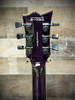 ESP LTD EC-1000 QM Left Handed Electric Guitar - See Thru Purple Sunburst (LEC1000QMSTPSBLH) | Musician Madness