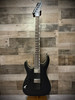 ESP LTD M-1000B Baritone Electric Guitar Black Satin (LM1000BBLKSLH)|Musician Madness