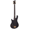 Schecter Johnny Christ Left Hand Electric Bass Guitar - Satin Black (212) | Musician Madness
